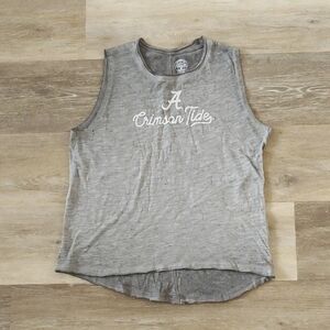 NWOT Alabama Crimson Tide Rivalry Threads Women's Tank Top Grey Size M